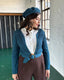 1940s Datemaker Cardigan Petrol | The House of Foxy | Damencardigan - Bright House Vintage