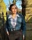1940s Datemaker Cardigan Petrol | The House of Foxy | Damencardigan - Bright House Vintage