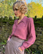 1940s Sweetheart Blouse Plum | The House of Foxy | Damenbluse - Bright House Vintage
