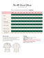 All - Round Blouse in Weiß mit Streifen | Emmy Design | Damenbluse - Bright House Vintage
