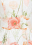 Aria Floral Swing Dress in Weiß | Hearts & Roses | Damenkleid - Bright House Vintage