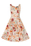 Ariana Floral Swing Dress | Hearts & Roses | Damenkleid - Bright House Vintage
