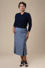 Flirty 30’s Skirt in Blau | Emmy Design | Damenrock - Bright House Vintage