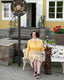 Flirty 30’s Skirt in Gelb | Emmy Design | Damenrock - Bright House Vintage