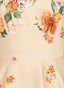 Jade Floral Swing Dress in Beige | Hearts & Roses | Damenkleid - Bright House Vintage