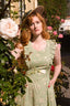 Karin's Picnic Dress in Salbeigrün | Emmy Design | Damenkleid - Bright House Vintage