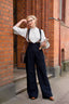 Miss Fancy Pants Slacks in Marineblau | Emmy Design | Damenhose - Bright House Vintage