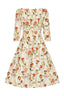 Robyn Floral Swing Dress | Hearts & Roses | Damenkleid - Bright House Vintage