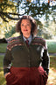 The Fair Isle Knit Jacket aus piniengrüner Wolle | Emmy Design | Damenstrickjacke - Bright House Vintage