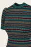 The Fairest Knit Top aus petrolfarbener Wolle | Emmy Design | Damenstricktop - Bright House Vintage