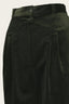 The Fancy Worker Pants aus waldgrünem Cord | Emmy Design | Damenhose - Bright House Vintage