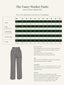 The Fancy Worker Pants aus waldgrünem Cord | Emmy Design | Damenhose - Bright House Vintage