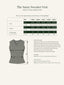 The Sassy Sweater Vest aus bordeauxfarbener Wolle | Emmy Design | Damenweste - Bright House Vintage