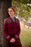 The Spectacular Spearpoint Shirt aus grünem Chambray | Emmy Design | Damenshirt - Bright House Vintage