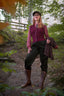 The Spectacular Spearpoint Shirt mit Fasanen - Print | Emmy Design | Damenshirt - Bright House Vintage