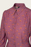The Spectacular Spearpoint Shirt mit Fasanen - Print | Emmy Design | Damenshirt - Bright House Vintage