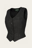 The Suit Up Waistcoat in Schwarz - Anthrazit | Emmy Design | Damenweste - Bright House Vintage