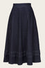 The Tireless Trailblazer Skirt aus Bio - Denim | Emmy Design | Damenrock - Bright House Vintage