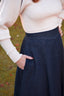 The Tireless Trailblazer Skirt aus Bio - Denim | Emmy Design | Damenrock - Bright House Vintage