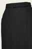 The Triple Step Skirt in Schwarz - Anthrazit | Emmy Design | Damenrock - Bright House Vintage