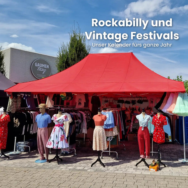 Vintage und Rockabilly Festivals in Deutschland: der Jahreskalender - Bright House Vintage
