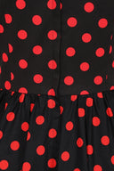 Black Marilyn Spot Dress