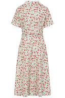 Cream Kate Cherry Dress