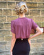 1930s Bonnie Blouse in Pflaume | The House of Foxy | Damenbluse - Bright House Vintage