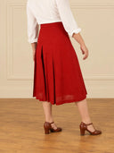 1930s Culottes - Natural Fibre Red - Bright House Vintage