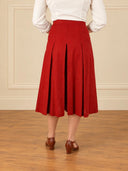 1930s Culottes - Natural Fibre Red - Bright House Vintage