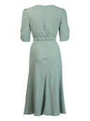 1930s Myrna Dress Sage Green | House of Foxy - Bright House Vintage
