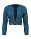 1940s Datemaker Cardigan Petrol | The House of Foxy | Damencardigan - Bright House Vintage