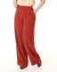 1940s Hepburn Pleated Trousers in Rust | The House of Foxy - Bright House Vintage