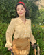 1940s Sweetheart Blouse Sahara | The House of Foxy | Damenbluse - Bright House Vintage