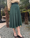 1940s Whirlaway Skirt in Green | The House of Foxy - Bright House Vintage