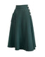 1940s Whirlaway Skirt in Green | The House of Foxy - Bright House Vintage