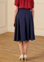 1940s Whirlaway Skirt in Navy | The House of Foxy - Bright House Vintage