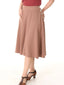 1940s Whirlaway Skirt Warm Taupe | The House of Foxy | Damenrock - Bright House Vintage