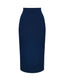 1950s Perfect Pencil Skirt in Navy | The House of Foxy - Bright House Vintage