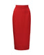 1950s Perfect Pencil Skirt in Red | The House of Foxy - Bright House Vintage