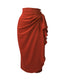 40s Waterfall Skirt Rust | The House of Foxy | Damenrock - Bright House Vintage