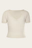 The Emmy Goes to Paris Top in Ivory | Emmy Design