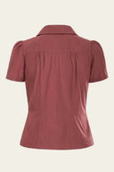That Same Old Favorite Blouse in Rust, Rückansicht