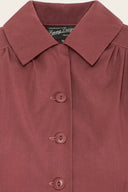 That Same Old Favorite Blouse in Rust, Stoffdetail