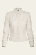 The Spectacular Spearpoint Shirt in Antique White von Emmy Design