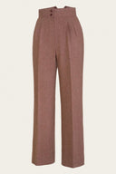 The Great Grandpa Pants in Rust & Tan, Seitenansicht