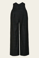 The Miss Fancy Pants Slacks in Bottle Green Plaid von Emmy Design