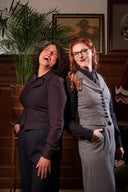 The Watchmaker’s Waistcoat in Midnight & Ivory, am Model, Ansicht 5