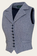The Watchmaker’s Waistcoat in Midnight & Ivory, Seitenansicht