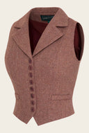 The Watchmaker’s Waistcoat in Rust & Tan, Seitenansicht